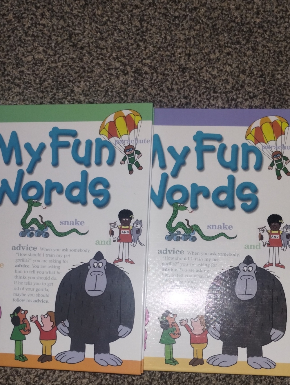 New Two My fun with words books A-K and L-Z